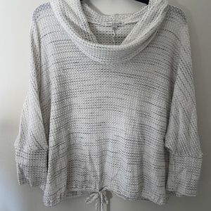 White/gray hoodie